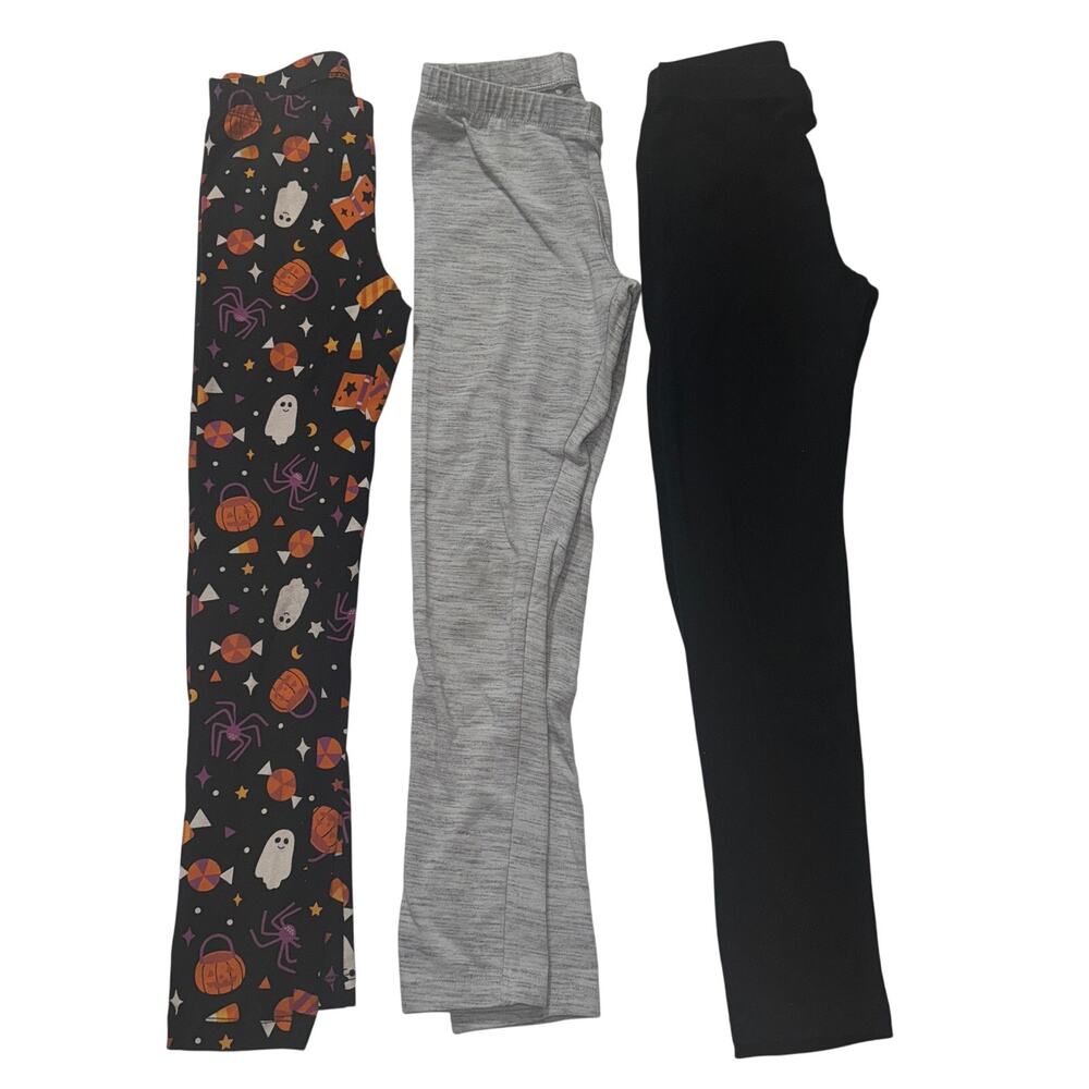 Cat & Jack LOT of 3  Girls M Leggings Everyday Playwear Casual Comfy Soft